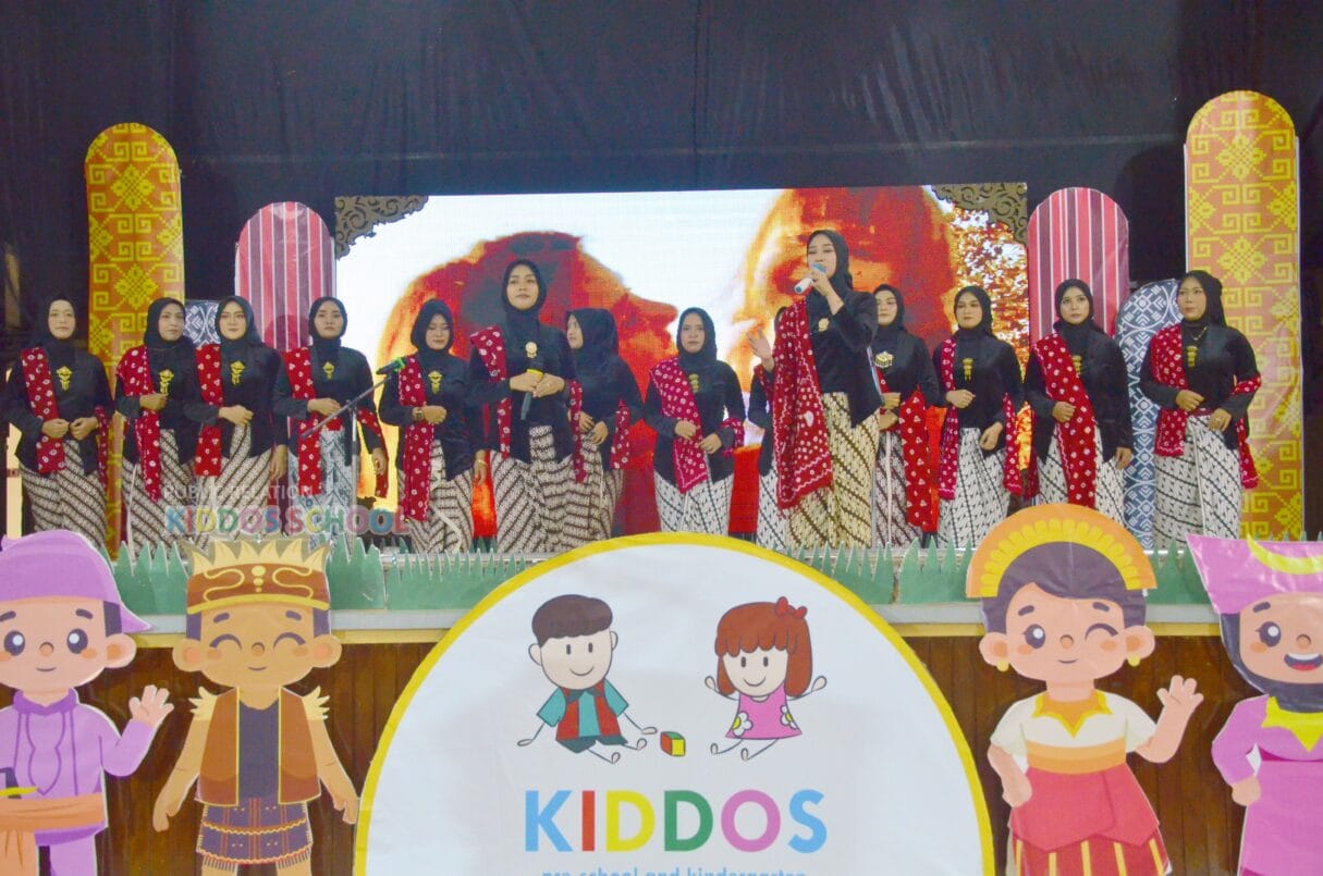 Penampilan paduan suara kiddos concert 2024